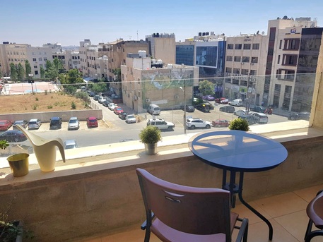 Abdoun, Apartments/Houses, JOD 9000/year,  Furnished,  2 BR,  Fully Furnished Two Bedroom With Balcony In North Abdoun 00962777688956