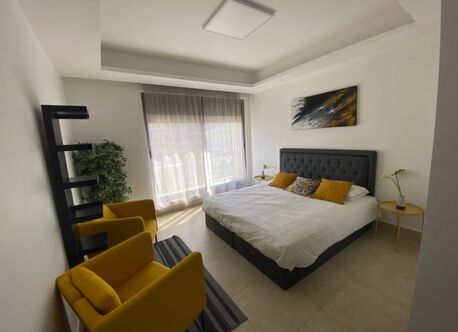 Abdoun, Apartments/Houses, JOD 12000/year,  Furnished,  2 BR,  Fully Furnished 2B Apartment With Balcony, Pool, Gym & Cinema In Abdoun 00962777688956