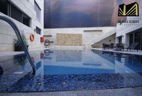 Abdoun, Apartments/Houses, JOD 12000/year,  Furnished,  2 BR,  Fully Furnished 2B Apartment With Balcony, Pool, Gym & Cinema In Abdoun 00962777688956