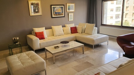 Abdoun, Apartments/Houses, JOD 13000/year,  Furnished,  2 BR,  Fully Furnished Two Bedroom With Close Balcony In North Abdoun 00962777688956