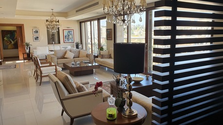 Abdoun, Apartments/Houses, JOD 45000/year,  Furnished,  3 BR,  Deplux Fully Furnished 3B Apartment With Big Terraces In Abdoun 00962777688956