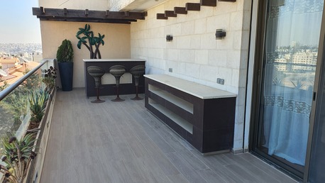 Abdoun, Apartments/Houses, JOD 45000/year,  Furnished,  3 BR,  Deplux Fully Furnished 3B Apartment With Big Terraces In Abdoun 00962777688956