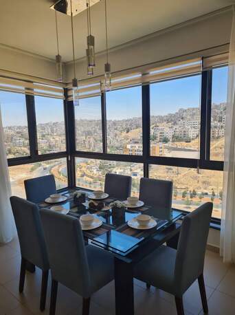 Abdoun, Apartments/Houses, JOD 12000/year,  Furnished,  2 BR,  Fully Furnished Two Bedroom With Balcony Apartment In Abdoun 00962777688956
