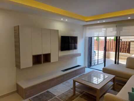 Abdoun, Apartments/Houses, JOD 14000/year,  Furnished,  2 BR,  Ground Fully Furinshed 2B Apartment With Big Terrace In Abdoun 00962777688956