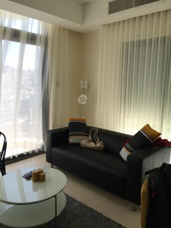 Amman, Apartments/Houses, JOD 9000/year,  Furnished,  2 BR,  Fully Furnished Two Bedroom Apartment With Baconly In Jabal Webdeh 00962777688956