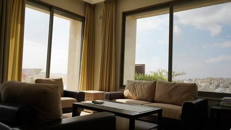 Abdoun, Apartments/Houses, JOD 19000/year,  Furnished,  2 BR,  Roof Top Fully Furnished 2B Apartment With Big Terrace In Abdoun 00962777688956