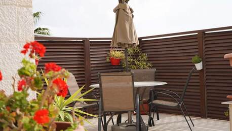 Abdoun, Apartments/Houses, JOD 19000/year,  Furnished,  2 BR,  Roof Top Fully Furnished 2B Apartment With Big Terrace In Abdoun 00962777688956