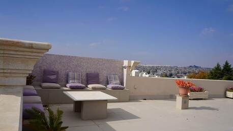 Abdoun, Apartments/Houses, JOD 19000/year,  Furnished,  2 BR,  Roof Top Fully Furnished 2B Apartment With Big Terrace In Abdoun 00962777688956