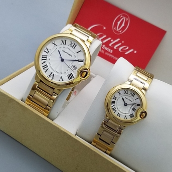 Riyadh, Watches, SAR 600,  Cartier Couple Watch Set First Copy