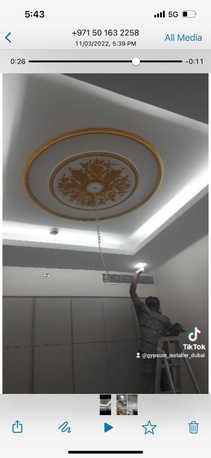 Sharjah, Interior Design, False Ceiling Work Company Dubai 