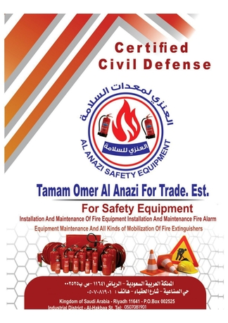 Riyadh, Construction, Fire Extinguisher Refilling & Maintenance