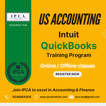 Hyderabad, Lessons Offered, QuickBooks Enterprise US Accounting Software Training