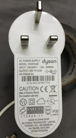  , BHD 13,  Dyson Air Purifier AC Power Supply 310415-02, 1
