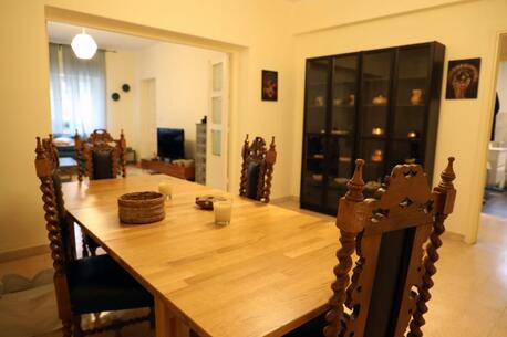 Amman, Apartments/Houses, JOD 9000/year,  Furnished,  2 BR,  Hertige Ground Floor Fully Furnished 2B Apart With Garden In Jabal Webdeh 00962777688956