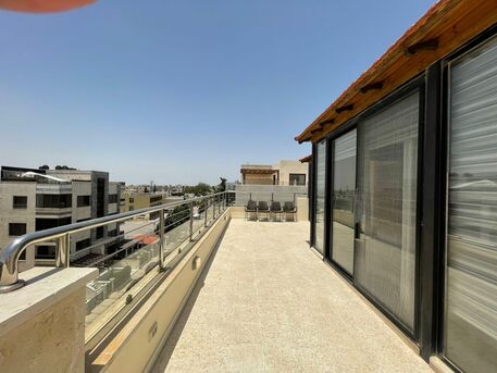 Abdoun, Apartments/Houses, JOD 10000/year,  Furnished,  1 BR,  Roof Top Fully Furnished 1B Apart With Big Terrace N Abdoun 00962777688956