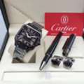 SAR 600,  Cartier Men's Watch Set First Copy