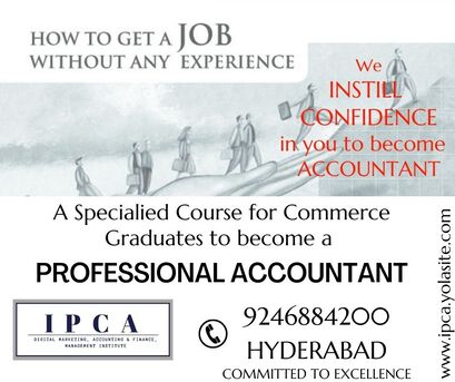 Hyderabad, Education, Accounting Course For Non-Commerce Professional