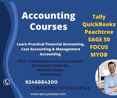 Hyderabad, Education, Accounting Course For Non-Commerce Professional