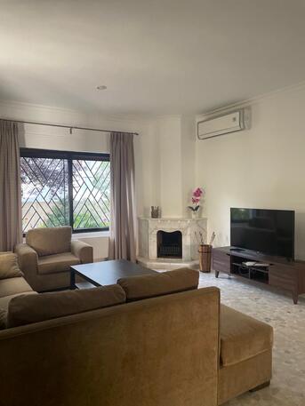 Amman, Apartments/Houses, JOD 20000/month,  Furnished,  4 BR,  Ground Fully Furinshed 4B Part Of Villa With Garden N Sweifieh 00962777688956