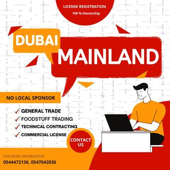 Dubai, Businesses For Sale, Dubai Mainland Company License