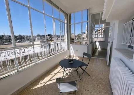 Amman, Apartments/Houses, JOD 8000/year,  Furnished,  2 BR,  Fully Furnished Two Bedroom With Balcony In Jabal Webdeh 00962777688956