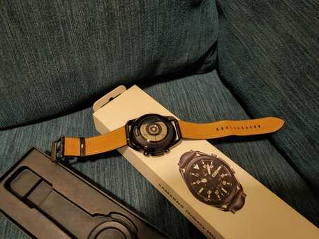 Riyadh, Mobile Phones, SAR 500,  Samsung Galaxy Watch 3 45mm Stainless Steel Black