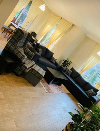 Abdoun, Apartments/Houses, JOD 15000/year,  Furnished,  3 BR,  Ground Fully Furinshed 3B Apartment With Two Baconlies In Abdoun 00962777688956