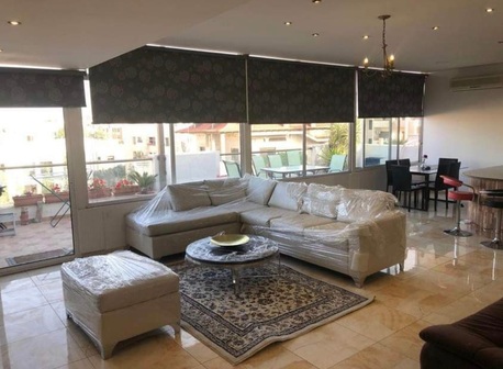 Amman, Apartments/Houses, JOD 8000/year,  Furnished,  2 BR,  Roof Top Fully Furnished 2B Apart With Big Terrace In 5 Circle 00962777688956