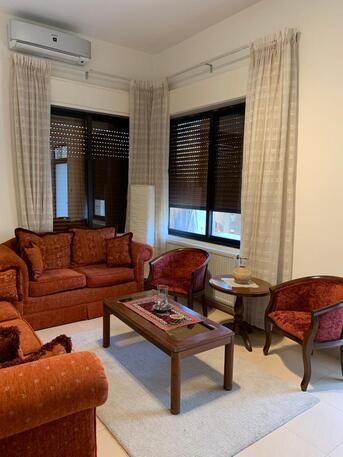 Amman, Apartments/Houses, JOD 7200/year,  Furnished,  2 BR,  Fully Furnished Two Bedroom With Balcony In Jabal Webdeh 00962777688956