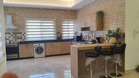 Amman, Apartments/Houses, JOD 16000/year,  Furnished,  3 BR,  Ground Fully Furinshed 3B Apartment With Outside Terrace In Jabal Webdeh 00962777688956