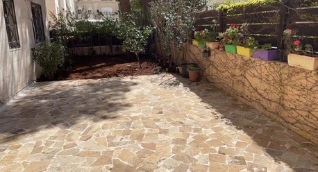 Amman, Apartments/Houses, JOD 12000/year,  Furnished,  3 BR,  Ground Fully Furinshed 3B Apartment With Outside Garden In Rabyia 00962777688956