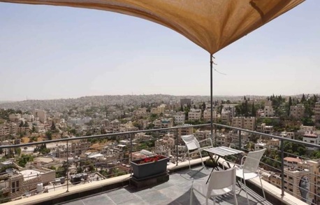 Amman, Apartments/Houses, JOD 10000/year,  Furnished,  1 BR,  Roof Top Fully Furnished One Bedroom Apart. , Big Terrace In Jabal Webdeh 00962777688956