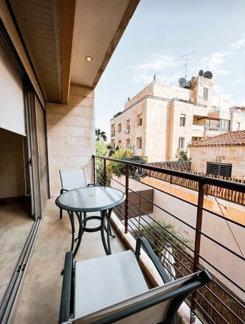 Abdoun, Apartments/Houses, JOD 8000/year,  Furnished,  2 BR,  Fully Furnished Two Bedroom Apartment With Balcony , Pool In Abdoun 00962777688956