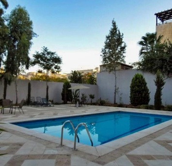 Abdoun, Apartments/Houses, JOD 8000/year,  Furnished,  2 BR,  Fully Furnished Two Bedroom Apartment With Balcony , Pool In Abdoun 00962777688956
