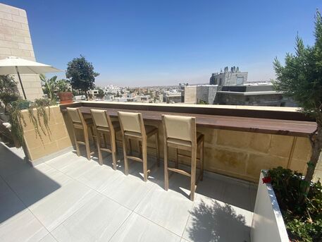 Abdoun, Apartments/Houses, JOD 24000/year,  Furnished,  2 BR,  Penthouse Fully Furnished 2B Apart With Big Terrace In Abdoun 00962777688956