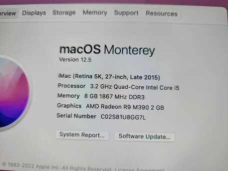 Riyadh, Computers, SAR 4000,  Apple IMac 5K 27-inch Desktop PC