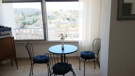 Amman, Apartments/Houses, JOD 8500/year,  Furnished,  3 BR,  Fully Furnished Three Bedroom Apartment With Baconly In Jabal Webdeh 00962777688956