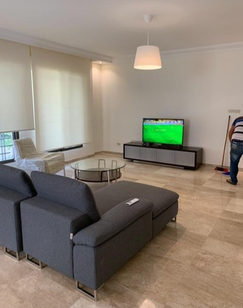 Amman, Apartments/Houses, JOD 14000/year,  Furnished,  3 BR,  Fully Furnished 3B Apartment With Baconly In 5 Circle 00962777688956