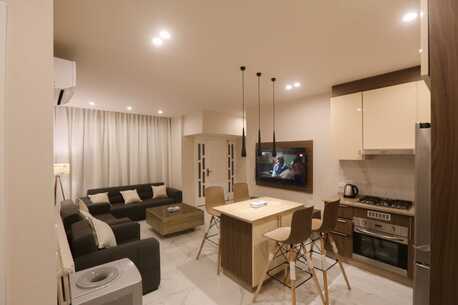 Abdoun, Apartments/Houses, JOD 10000/year,  Furnished,  2 BR,  Ground Fully Furinshed Two Bedrooms Apart With Garden In Abdoun 00962777688956