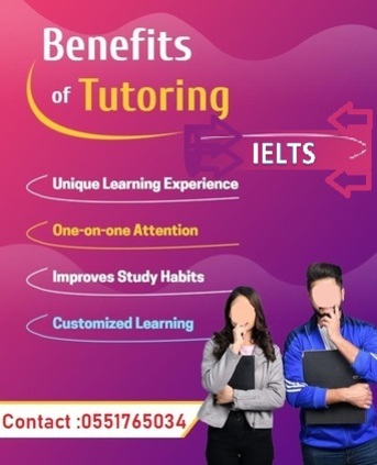 Jeddah, Lessons Offered, 0551765034--Trainer For IELTS Exam & Councelor, Tutor For All Subjects Available