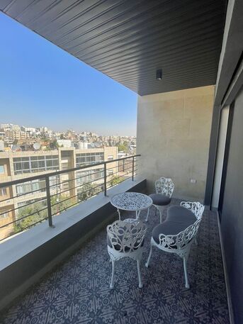 Amman, Apartments/Houses, JOD 18000/month,  Furnished,  2 BR,  Brandnew Fully Furnished Two Bedroom Apart With Baconly In Jabal Webdeh 00962777688956