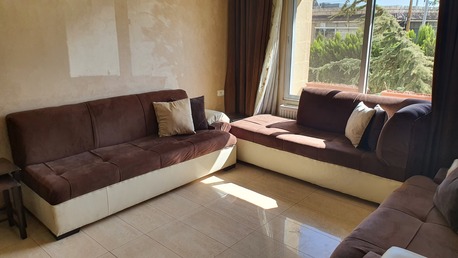 Amman, Apartments/Houses, JOD 11000/year,  Furnished,  3 BR,  Ground Fully Furinshed 3B Apartment With Balconies In Jabal Webdeh 00962777688956