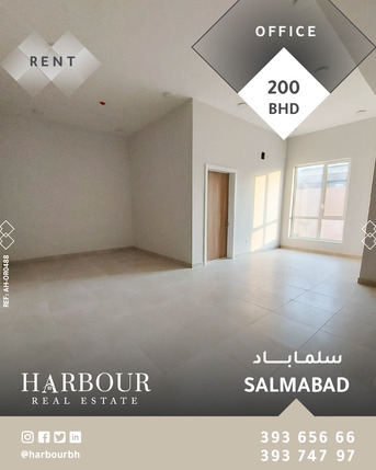 Salmabad, Offices, BHD 200,  HARBOUR REAL ESTATE FOR RENT OFFICE IN SALMABAD AREA
