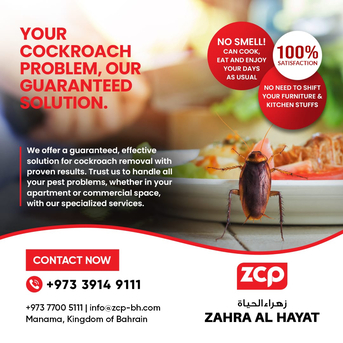 Manama, Pest Control, Effective Pest Control Service In Cockroach Control - Money Back Guarantee.
