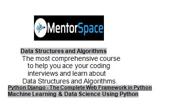 Lucknow, Training, Python, Data Structures And Algorithms With MentorSpace