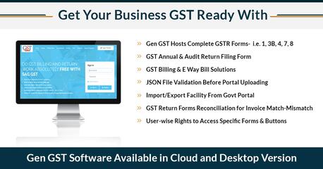 Jaipur, Software, INR 25000,  Flat 20% Off On Online GST Software With CA Website Portal