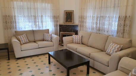 Amman, Apartments/Houses, JOD 14000/year,  Furnished,  3 BR,  Hertige Ground Fully Furnished 3B Apart With Big Garden In Jabal Webdeh 00962777688956