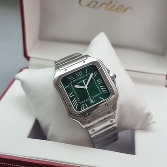 Riyadh, Watches, SAR 480,  Stainless Steel Cartier Watch First Copy