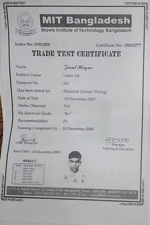 Makkah, Job Seekers, Electrical Foreman With 17 Years Of Experience