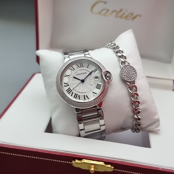 Riyadh, Watches, SAR 450,  Stainless Steel Cartier Women